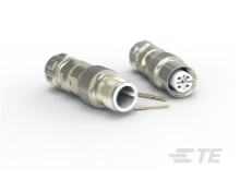 M12 D-kodierte Stecker mit 180°-Kabelabgang-CAT-M1-P489